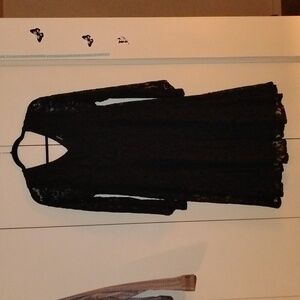 Torrid 1x Black Lace Dress NWOT